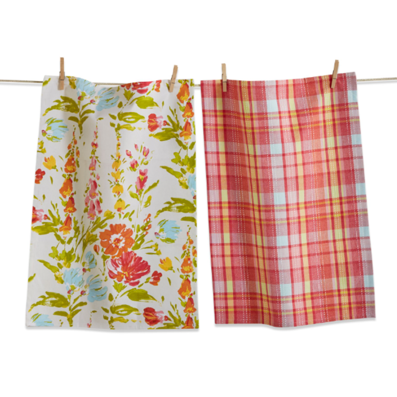 Tag Dishtowel S/2 - Bloom & Blossom