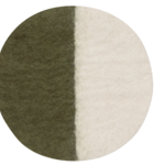 Danica Brands Felted Wool Trivet - Olive | Danica Brands