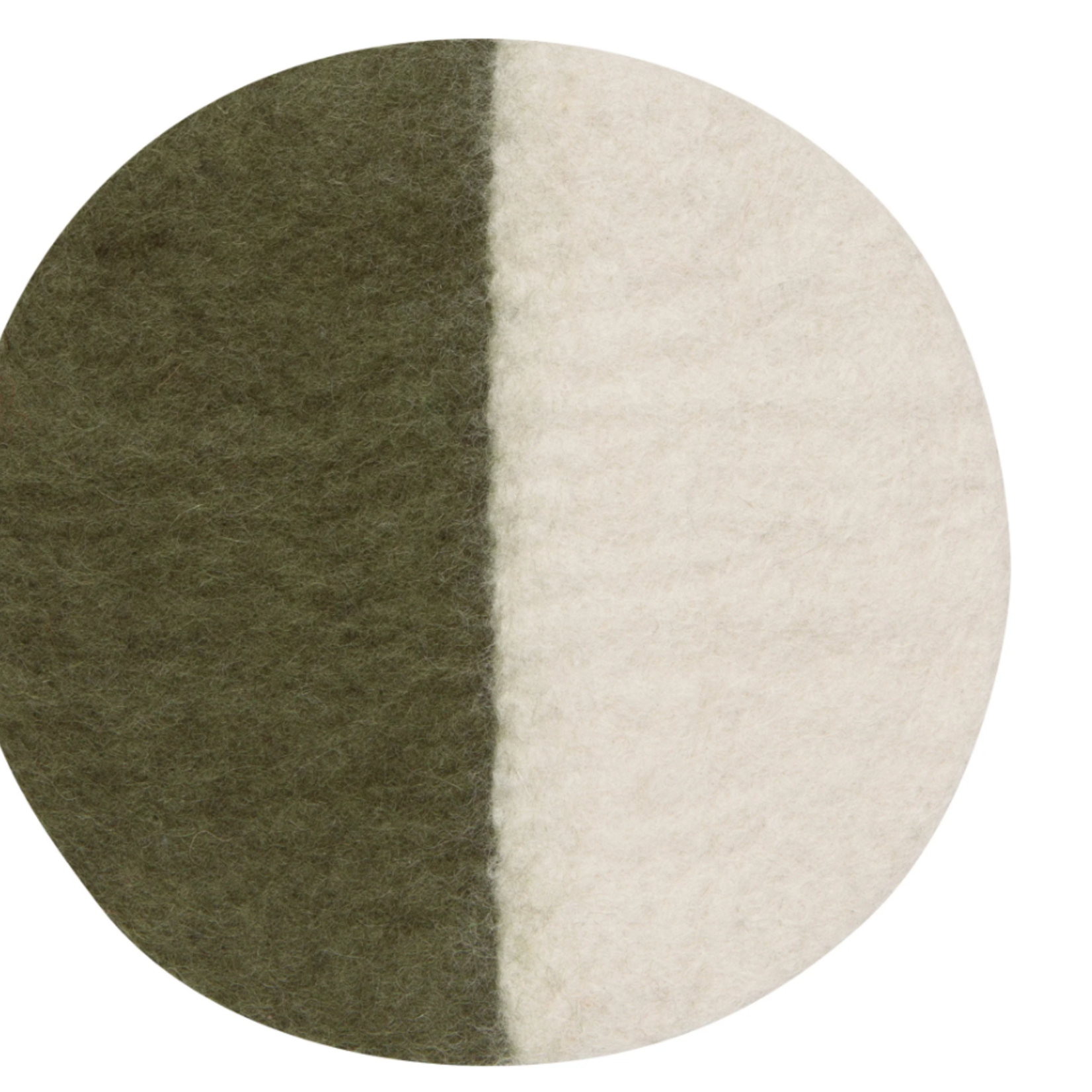 Danica Brands Olive Felted Wool Trivet | Danica Brands