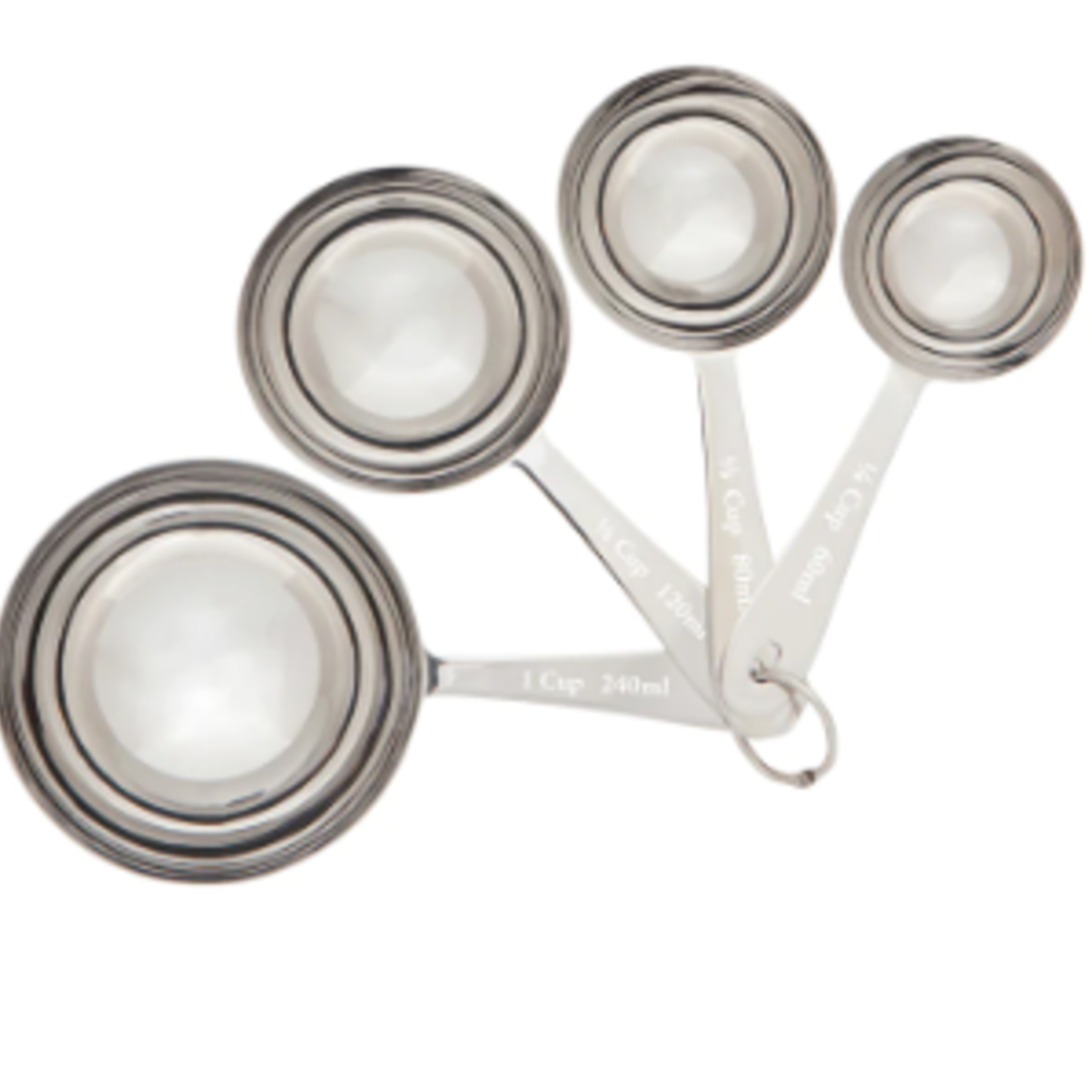 Danica Brands Set/4 Measuring Cup Silver | Danica Brands