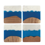 Danica Brands Coaster Set/4 - Azure Skyline | Danica Brands