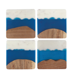 Now Designs Coaster Set/4 - Azure Skyline