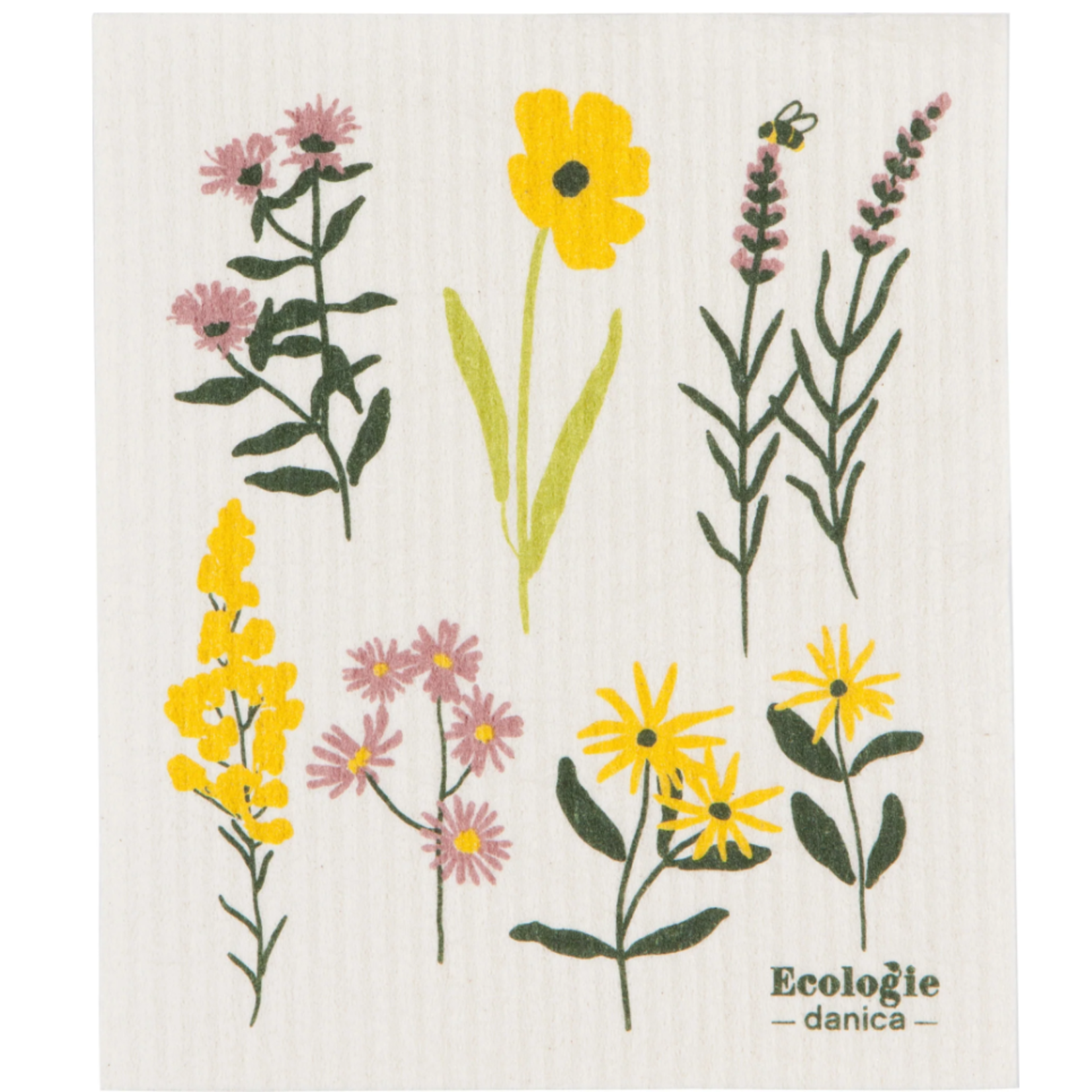 Now Designs Swedish Dishcloth - Bees & Blooms