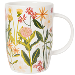 Now Designs Mug, Tall - Bees & Blooms