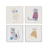 Danica Brands Coaster - Feline Fine S/4 | Danica Brands