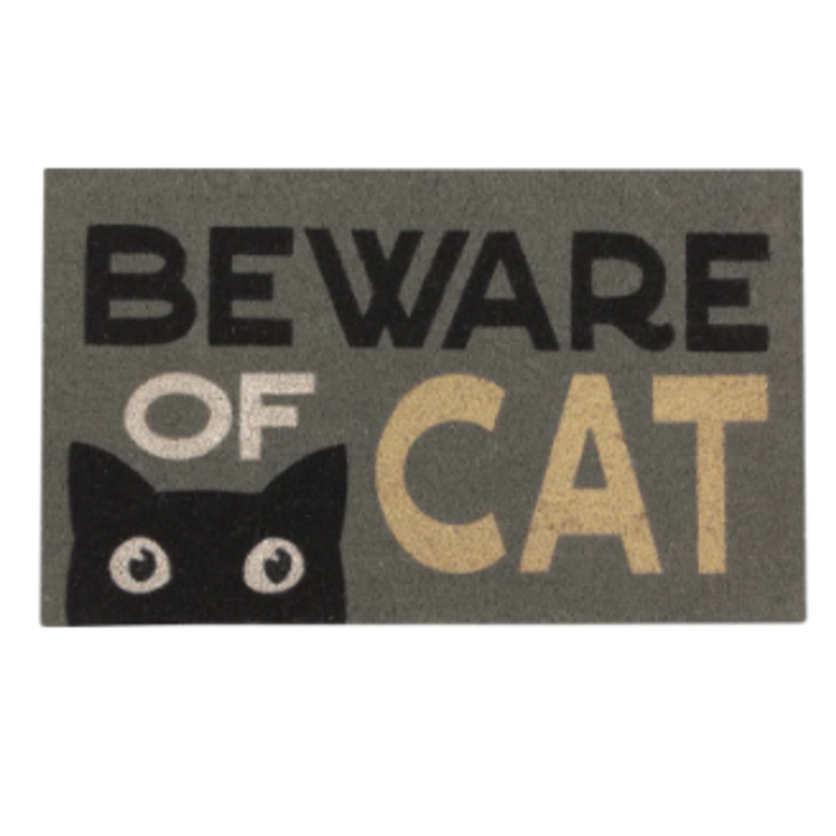 Now Designs Doormat - Beware of Cat