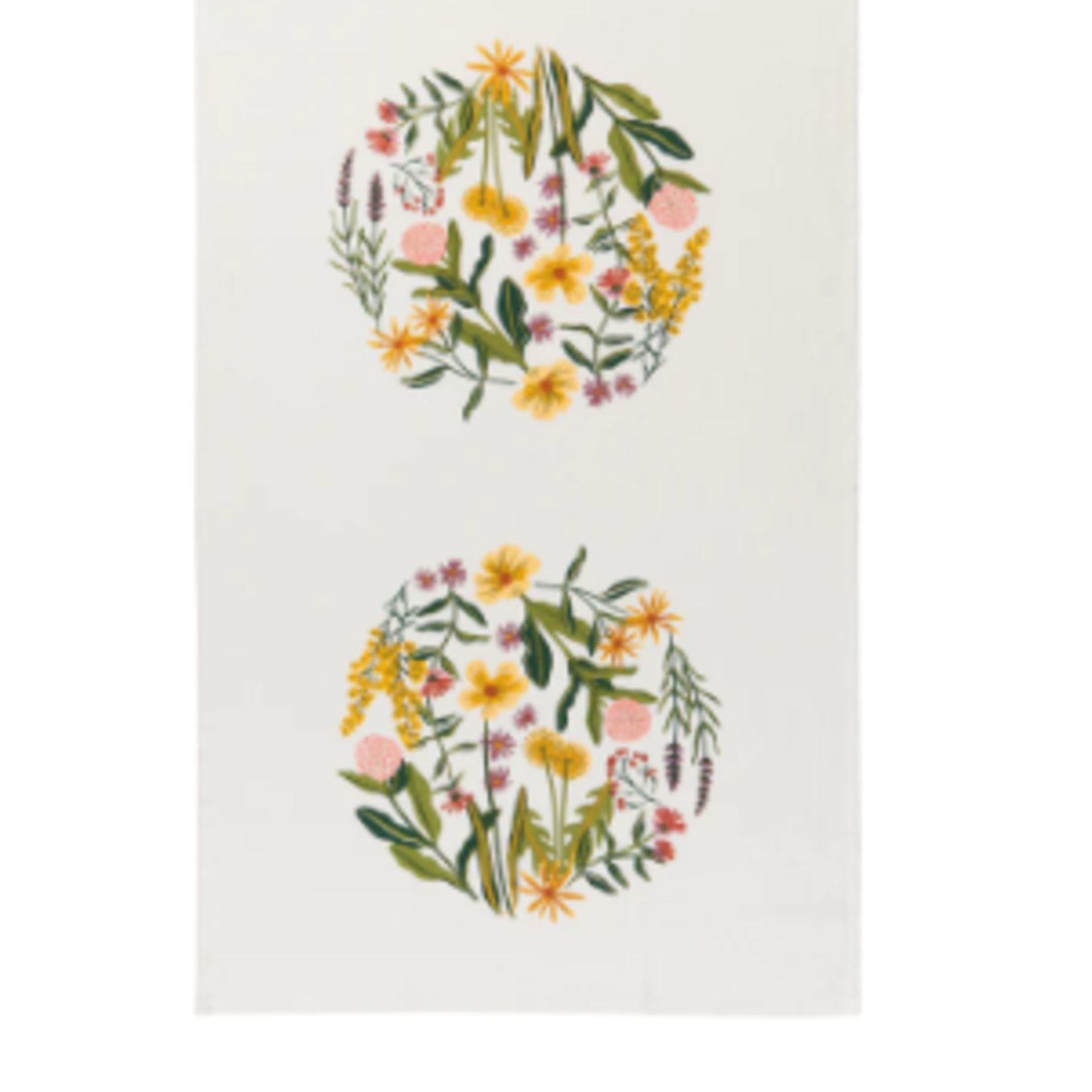 Danica Brands Tea Towel -Print Terry Bees & Blooms | Danica Brands