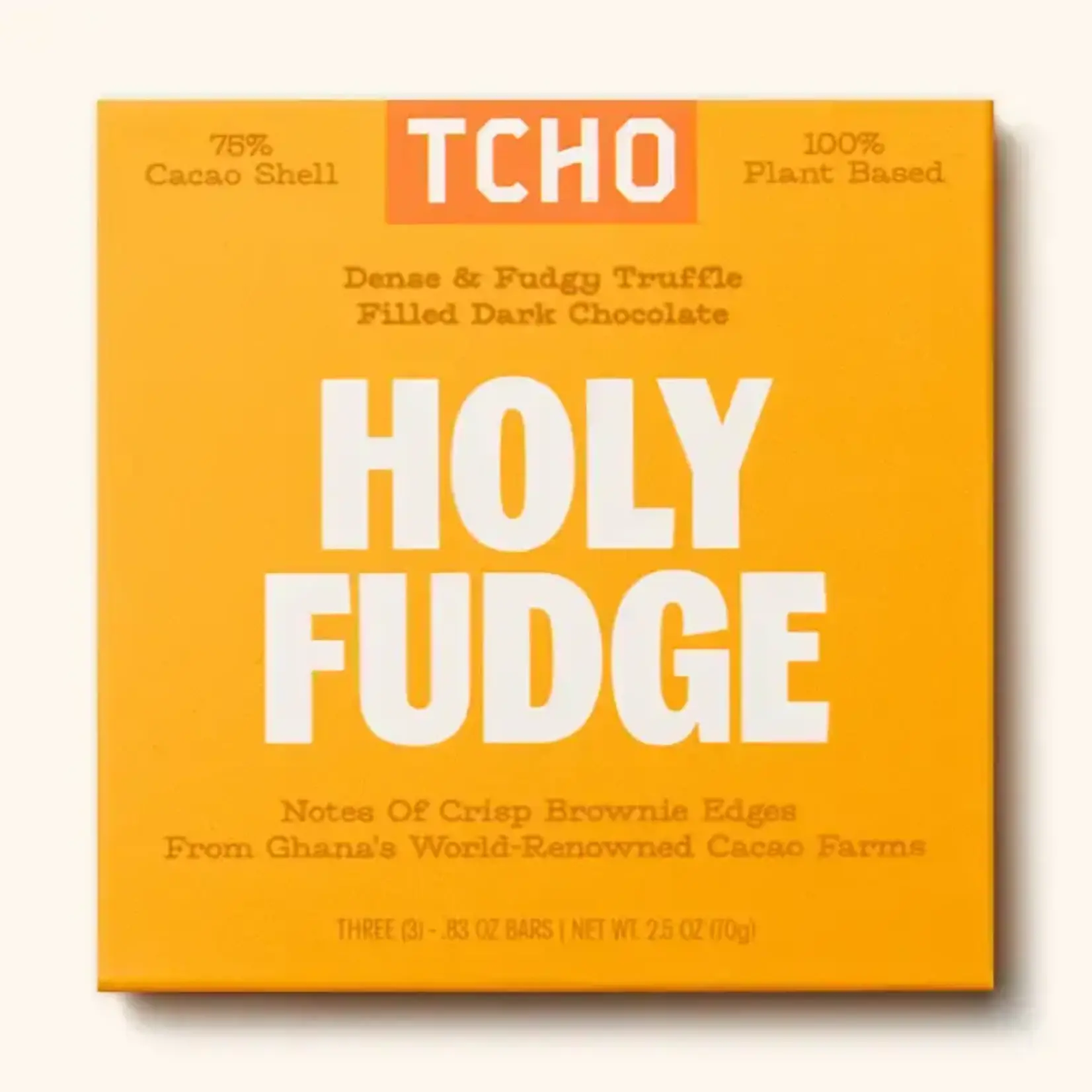 TCHO Holy Fudge, Vegan Chocolate