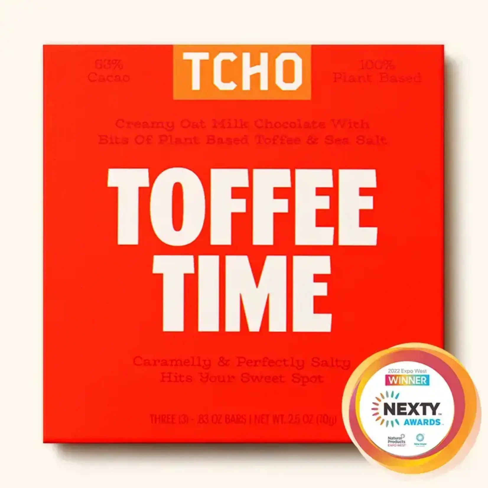 TCHO Toffee Time, Vegan Chocolate