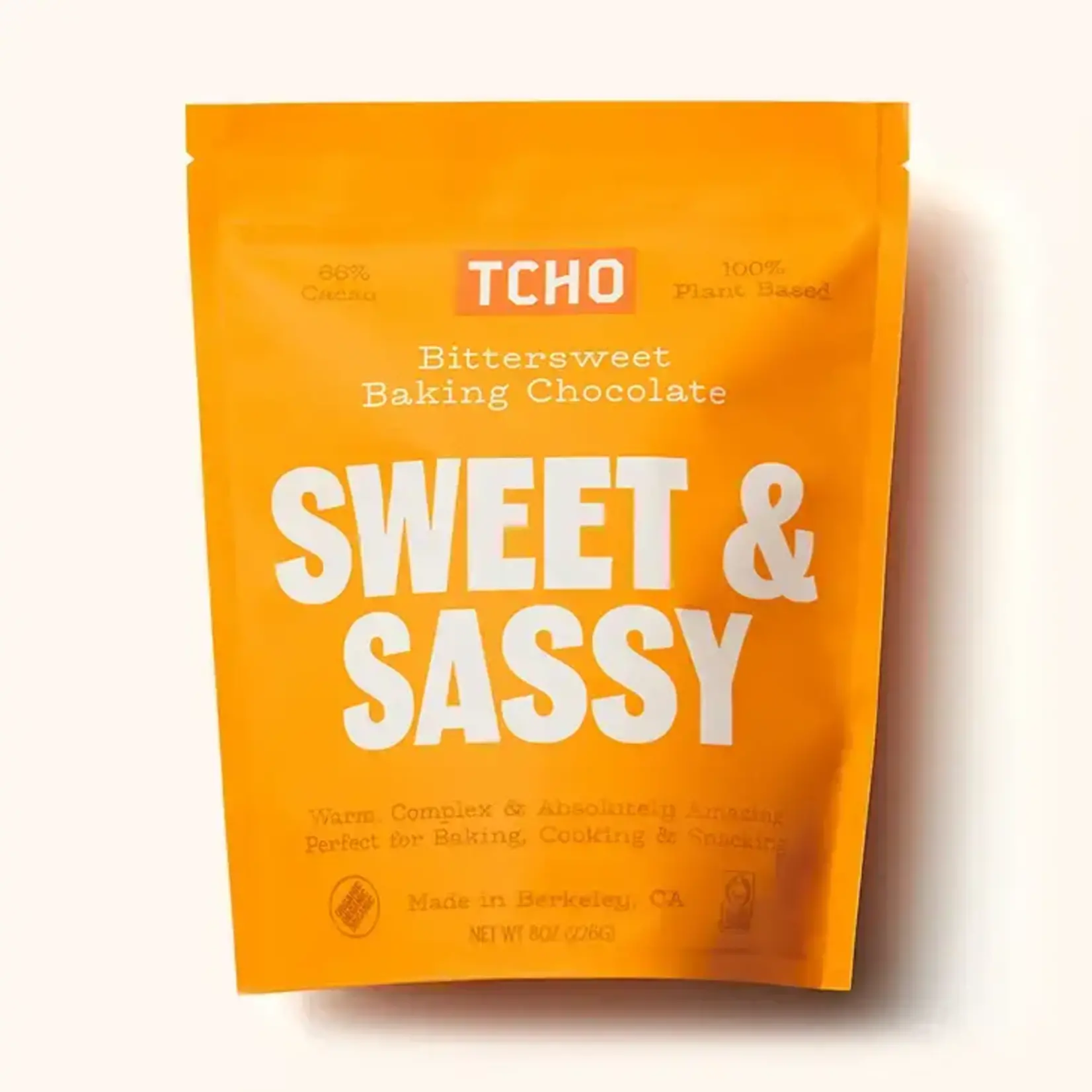 TCHO Sweet & Sassy 66%. Bittersweet Baking Chocolate