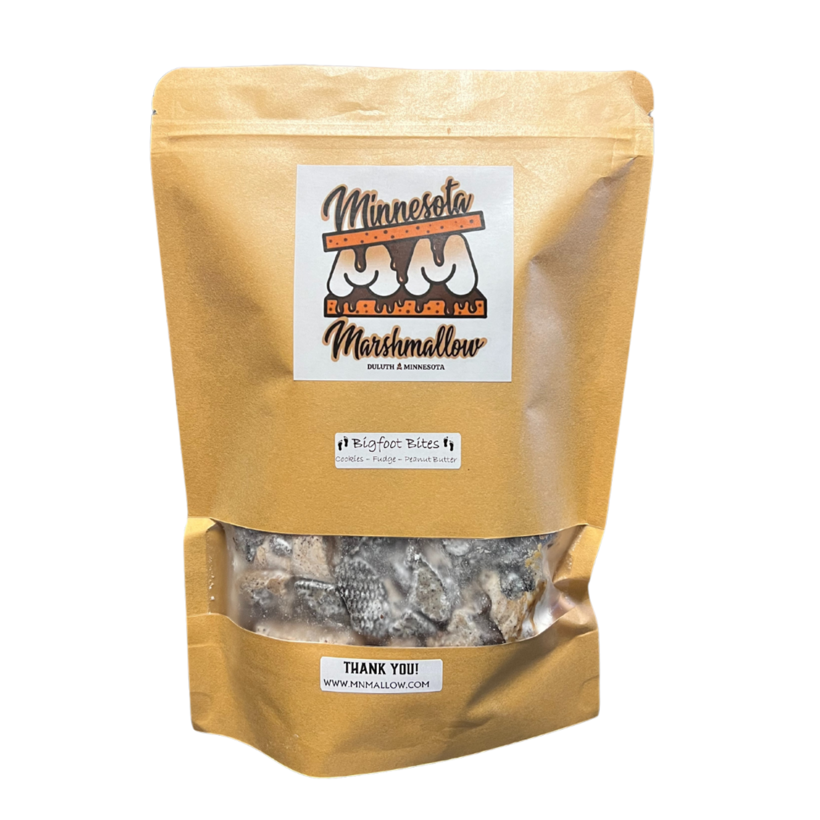 Minnesota Marshmallow Bigfoot Bites – Oreos, Peanut Butter, Chocolate Chip Cookies and Fudge