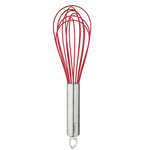 Cuisipro Silicone Balloon Whisk, 12" red | Cuisipro