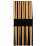 Joyce Chen Reusable Burnished Bamboo Chopsticks Set, 5 Pairs | Kitchen Supply
