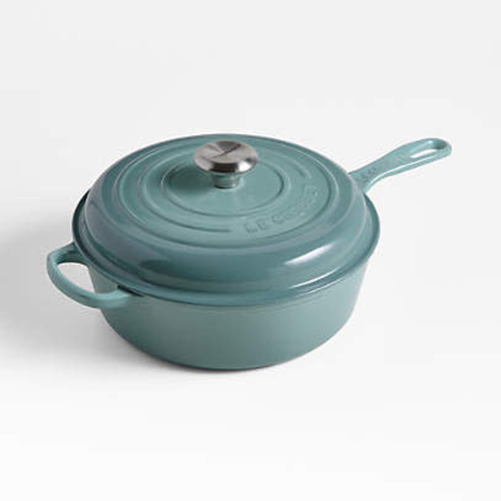 Le Creuset Signature Cassadou 3.75qt, Sea Salt | Le Creuset