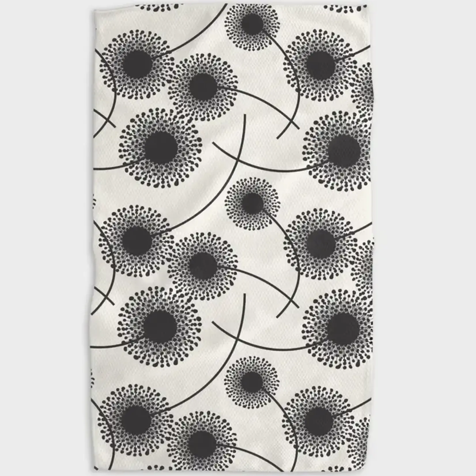 Geometry Fully Bloomed Kitchen Tea Towel | Geometry