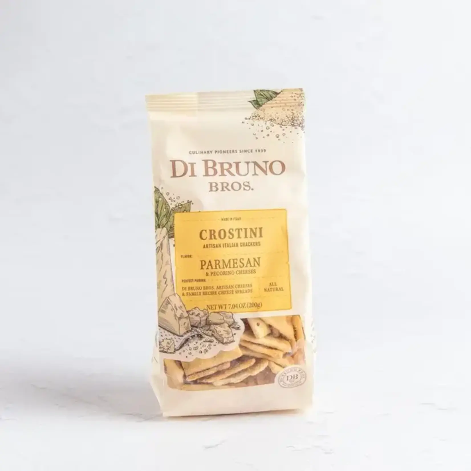 Di Bruno Bros. Parmesan & Pecorino Crostini, 7.04-Ounce Bag