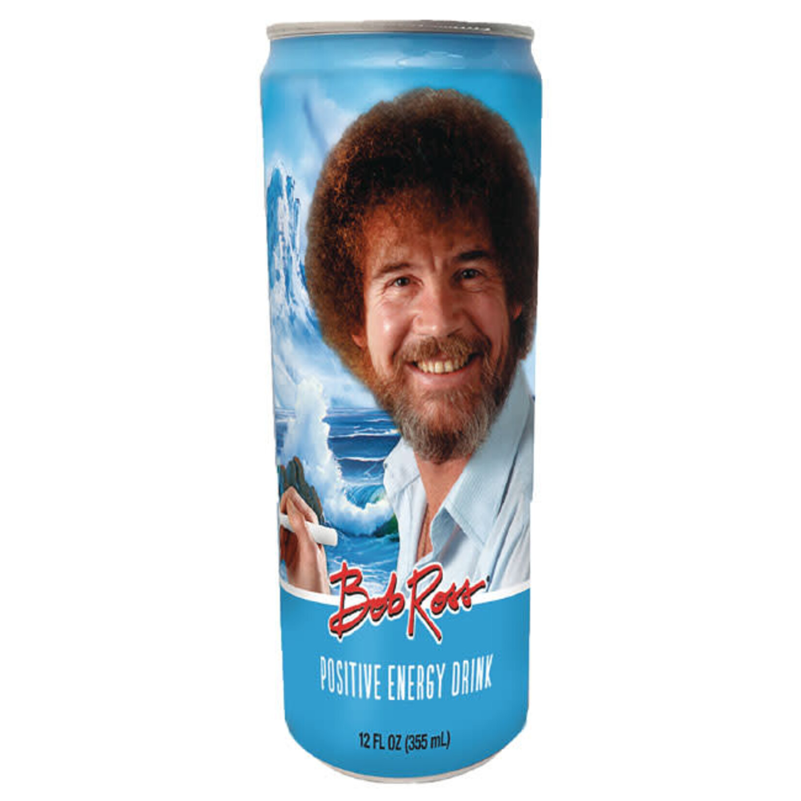 Redstone Drinks BOB ROSS POSITIVE ENERGY DRINK CAN 12 OZ