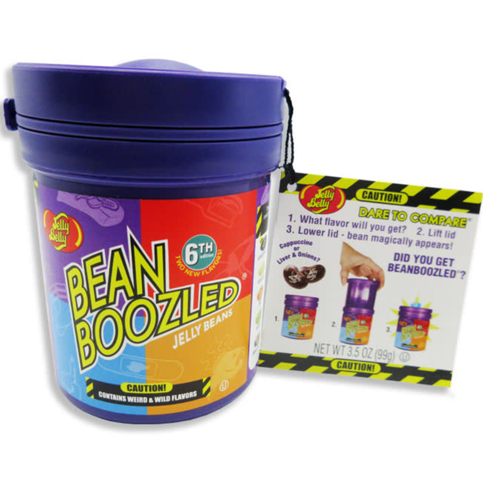 Grandpa Joes Jelly Belly Bean Boozled Round Dispenser