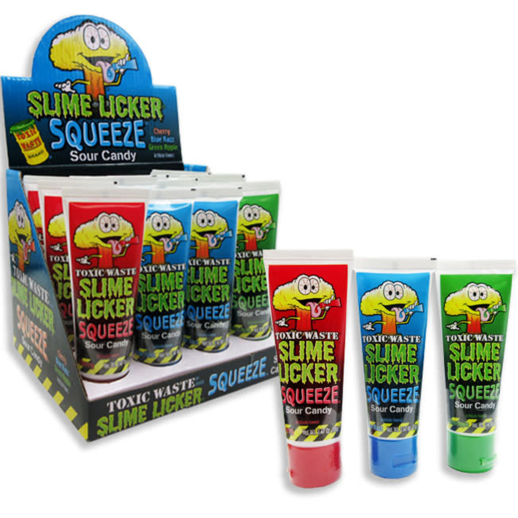 TOXIC WASTE SLIME LICKER SQUEEZE CANDY