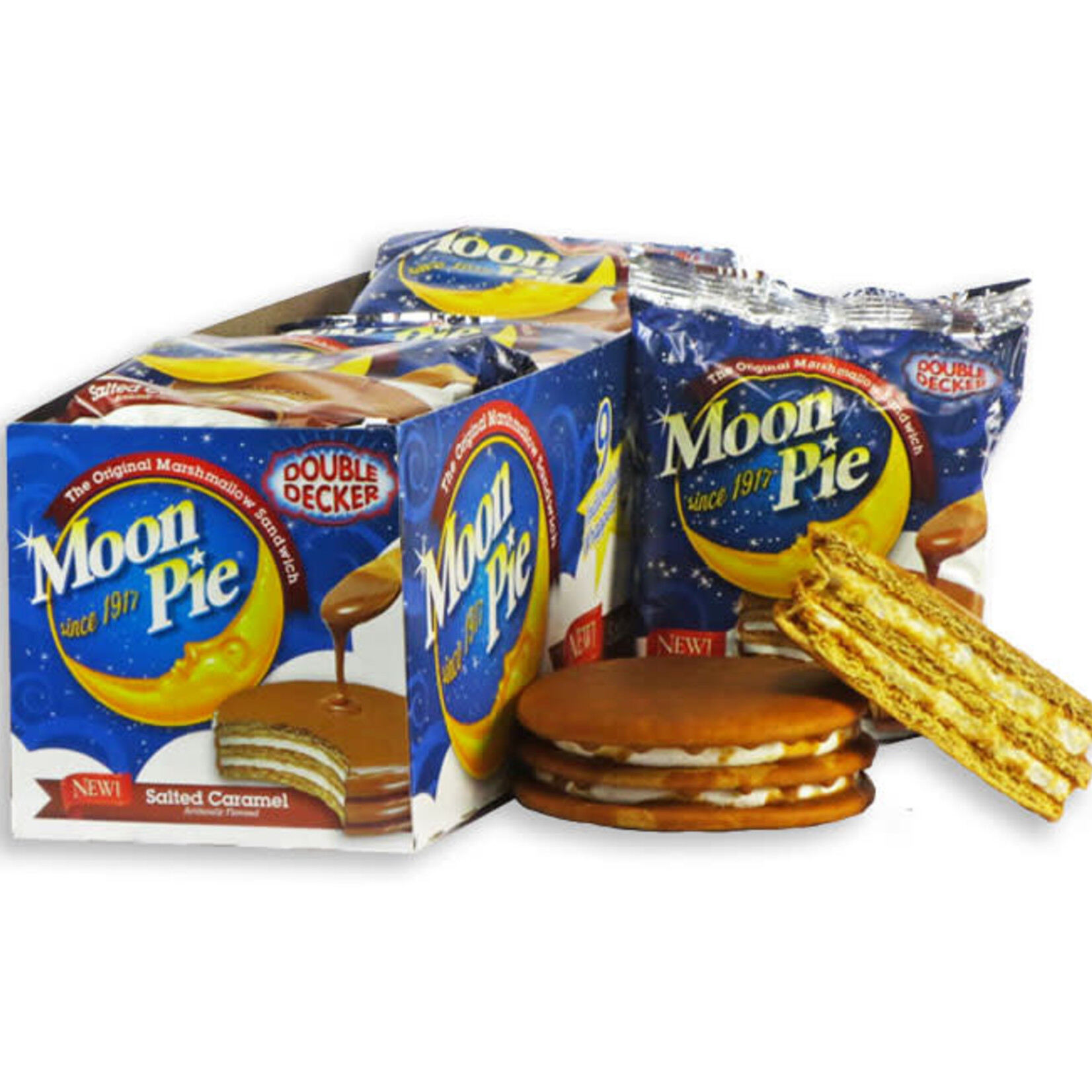 MOON PIES DOUBLE DECKER - SALTED CARAMEL