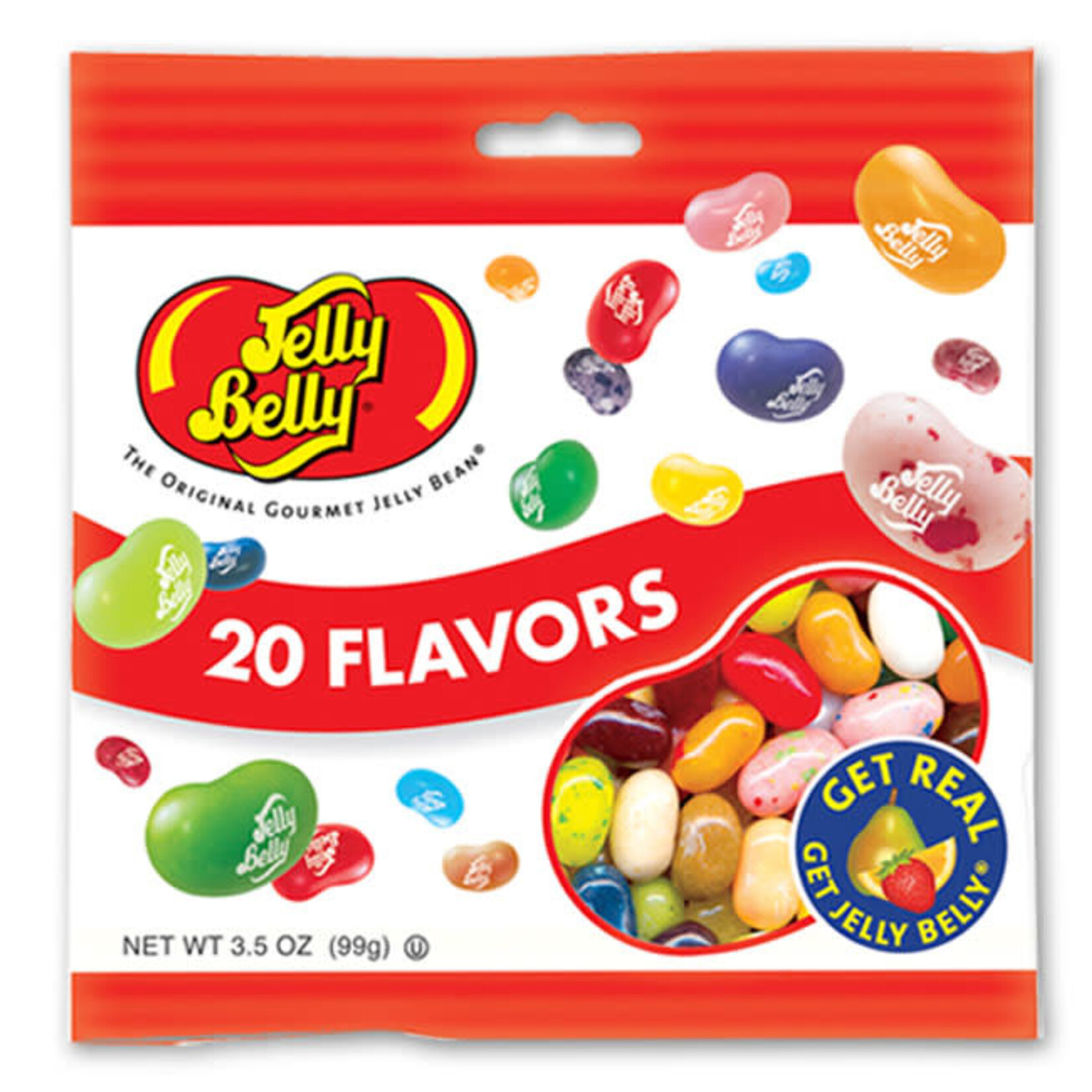 JELLY BELLY PEG BAG - 20 FLAVORS