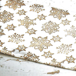 Tag Runner - Snowflake Ivory