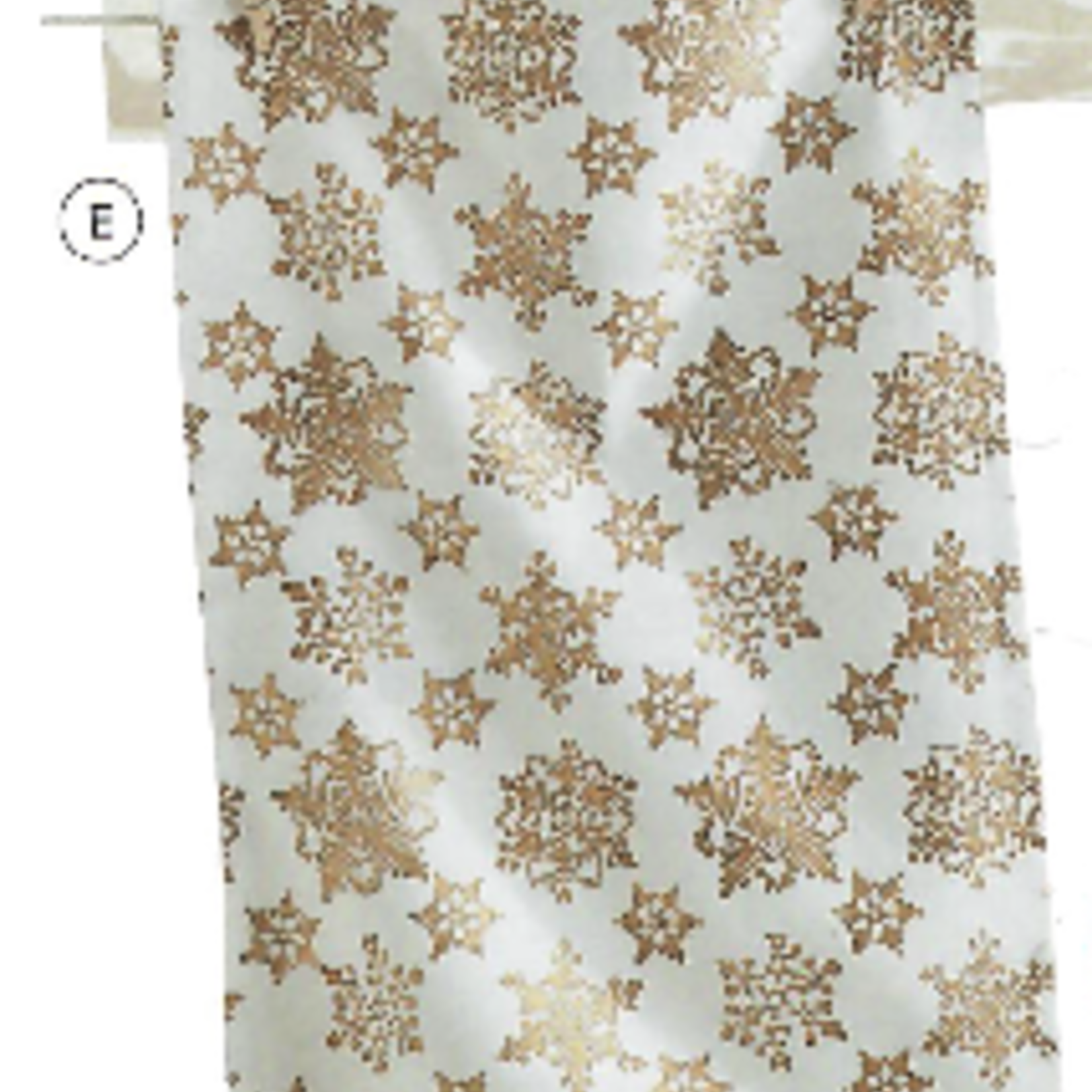 Tag Dishtowel - Snowflake White Multi