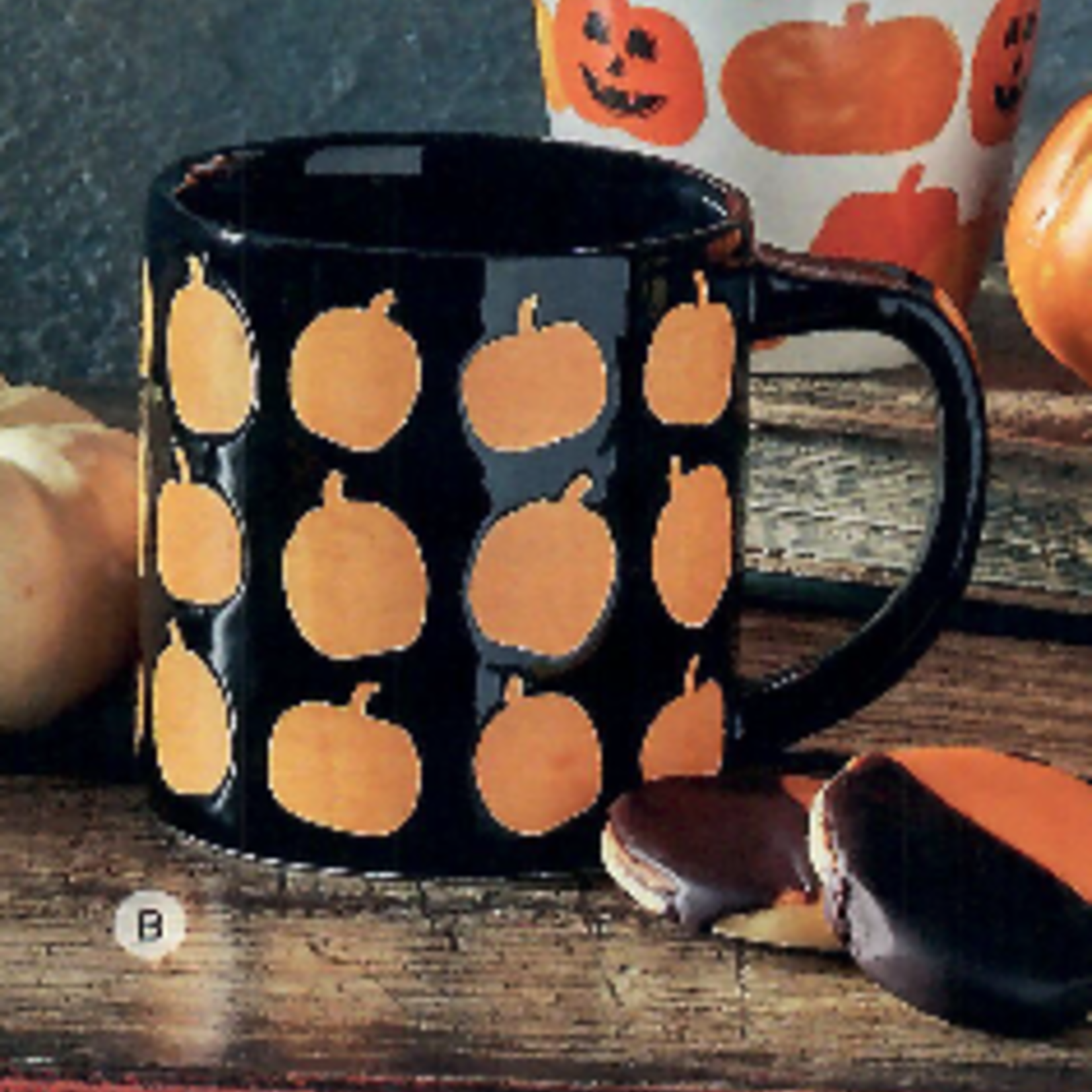 Tag Mug - Halloween Pumpkins