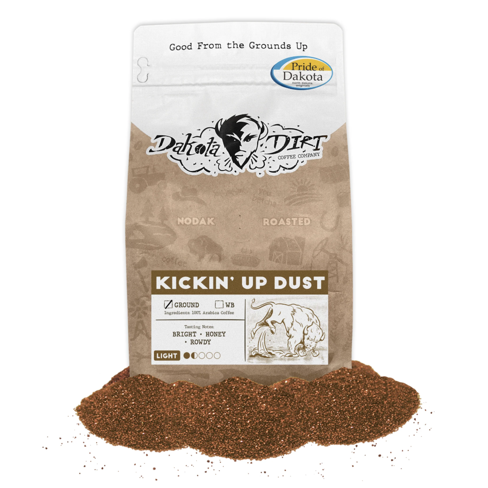 Dakota Dirt Kickin' Up Dust Light Roast | Dakota Dirt