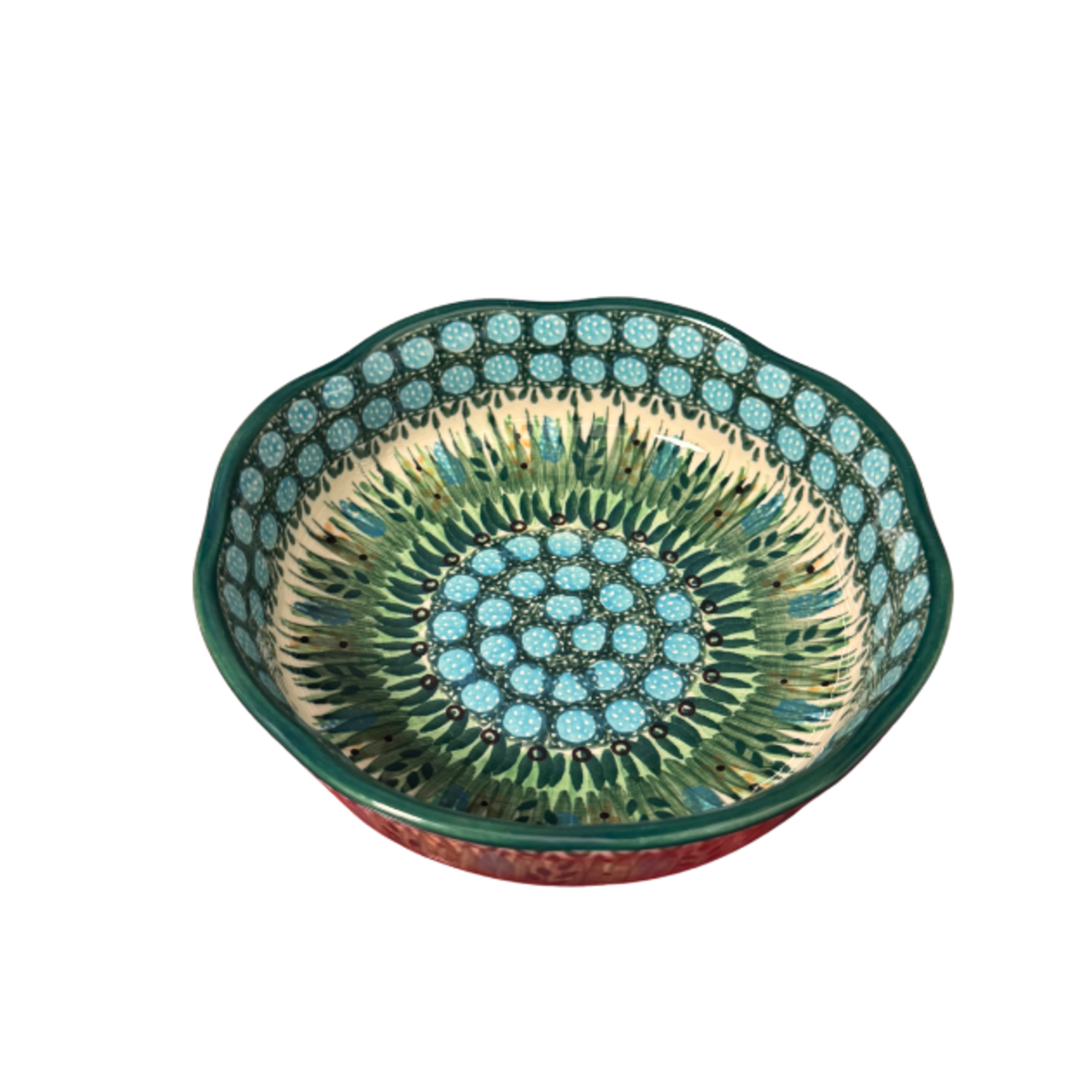 Polish Pottery Bowl - UNIKAT, Summer at the Farm | Polish Pottery