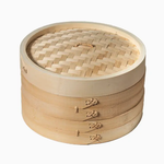 Joyce Chen 2-Tier Bamboo Steamer, 10" | Kitchen Supply