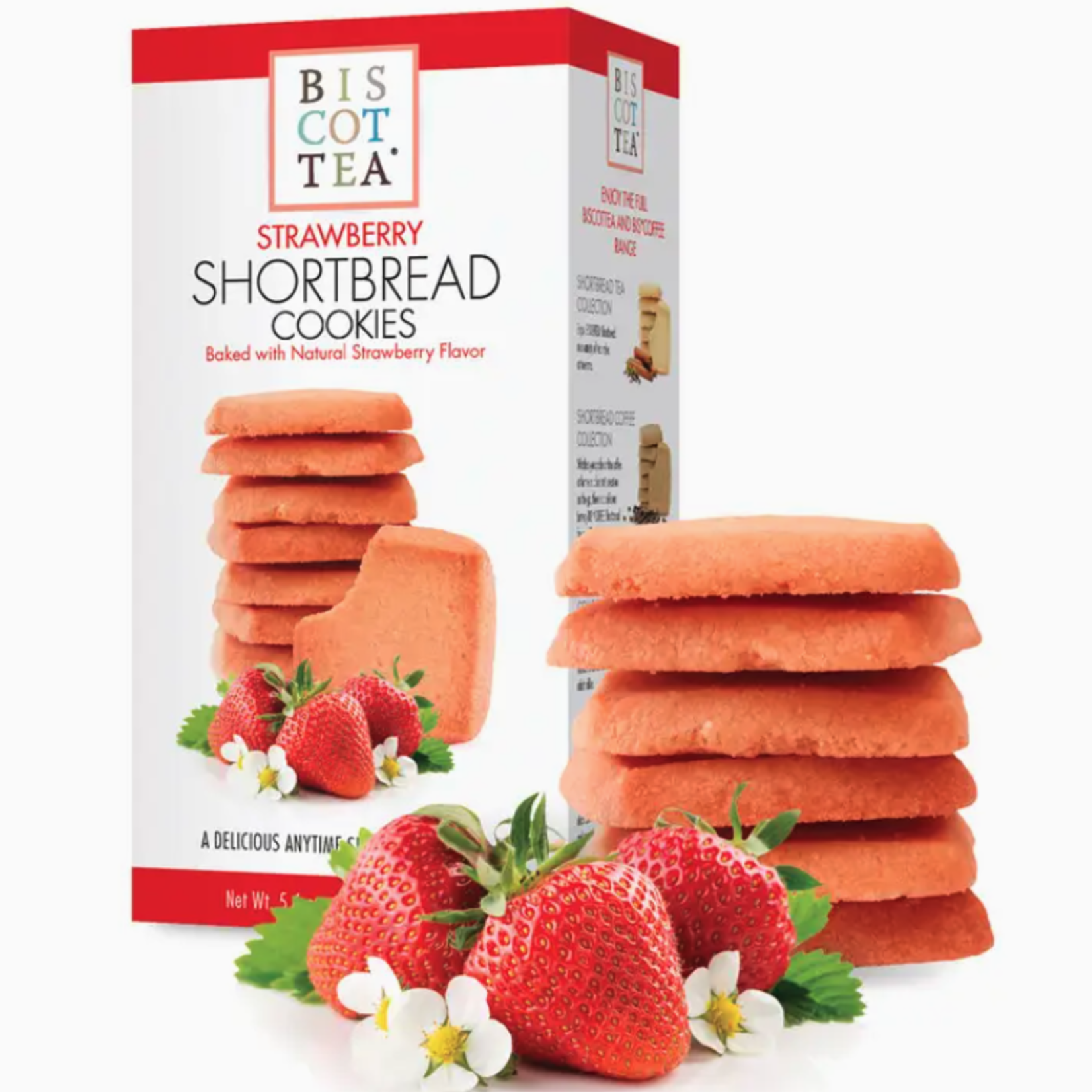 Biscottea Baking Co Shortbread - Strawberry | Biscottea Baking Co