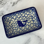 Polish Pottery Condiment Dish, Fish | Polish Pottery
