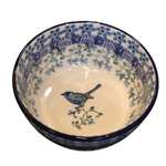 European Design Imports Inc. Polish Pottery Dessert Bowl, Bird