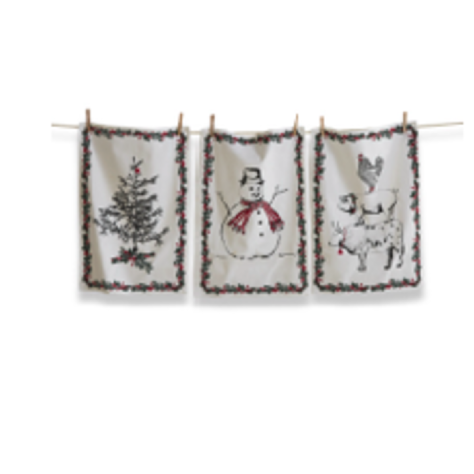 Tag Dishtowel ASMT/3 - Farmhouse