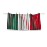 Tag Dishtowel S/3 - Farmhouse Dobby Stripe | Tag