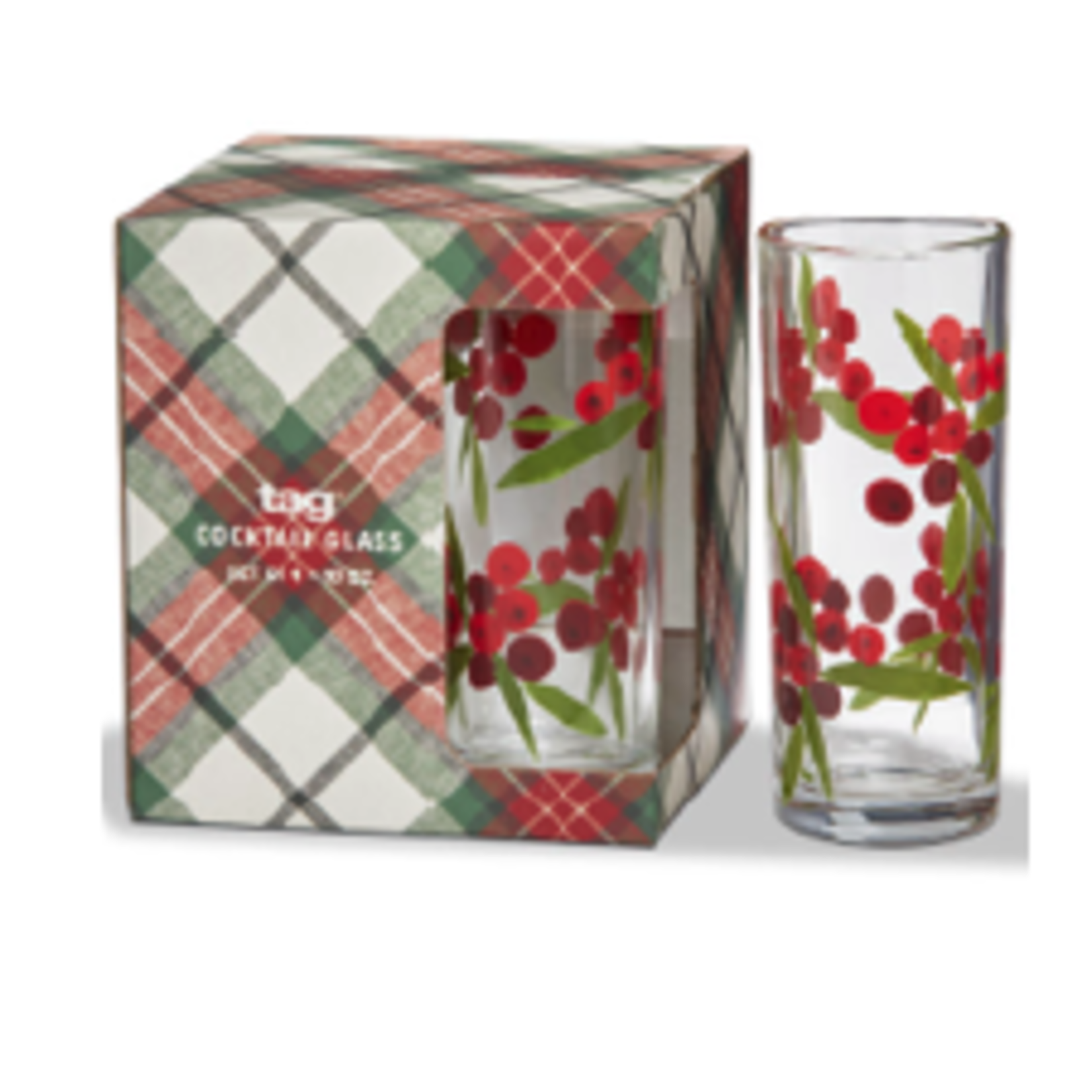 Tag Glass Set/4 - Sprig