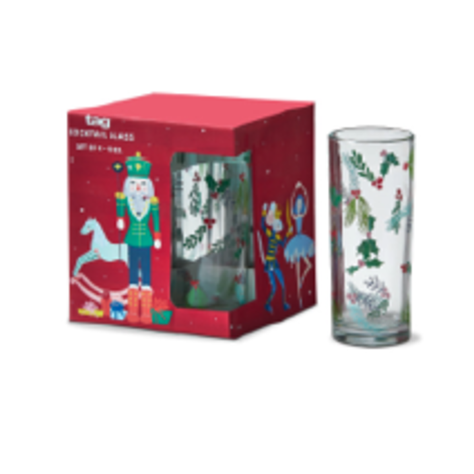 Tag Glass Set/4 - Nutcracker | Tag