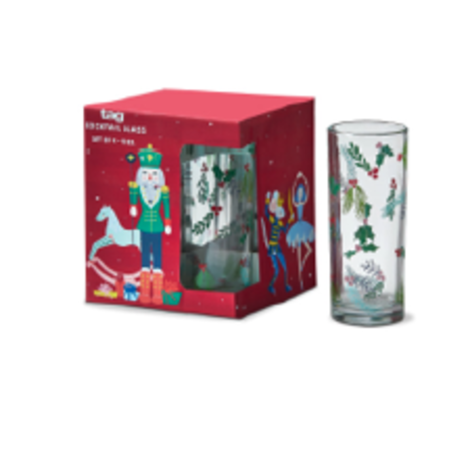 Tag Glass Set/4 - Nutcracker | Tag