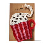 Tag Loofah Scrubber - HOT COCOA