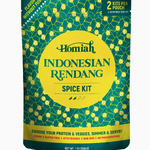 Homiah Indonesian Rendang Curry Paste/ Spice Kit, 7 oz