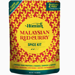 Homiah Malaysian Red Curry Paste/ Spice Kit, 7 oz