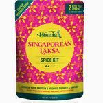 Homiah Singaporean Laksa Curry Paste/ Spice Kit, 7 oz