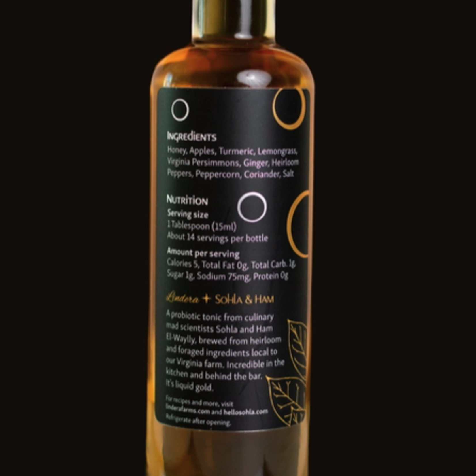 Lindera Farms Golden Elixir Vinegar | Lindera Farms