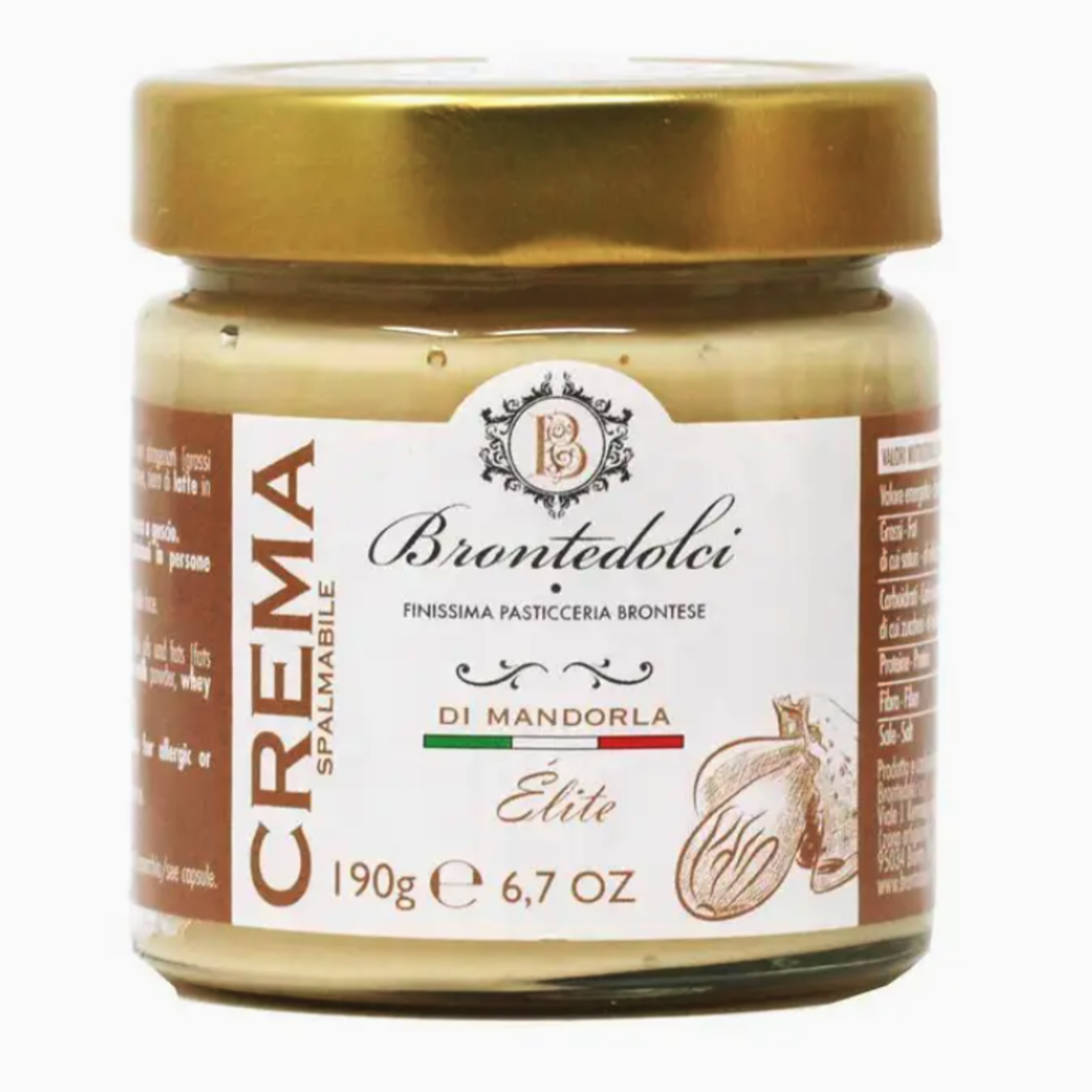 Gourmet Food Distribution Brontedolci - Almond Cream