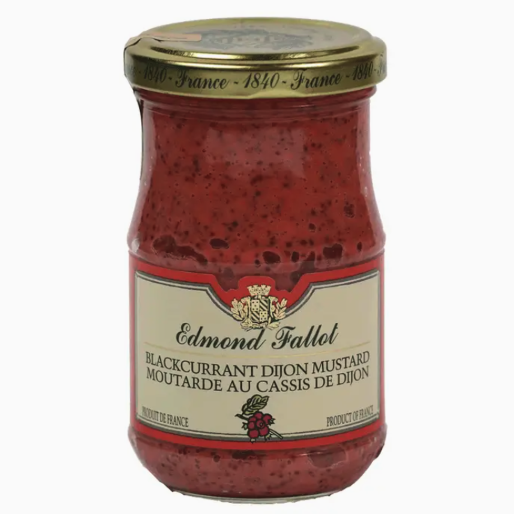 Edmond Fallot Dijon Mustard - Blackcurrent