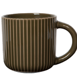 Danica Brands Fluted Mug - Olive Branch