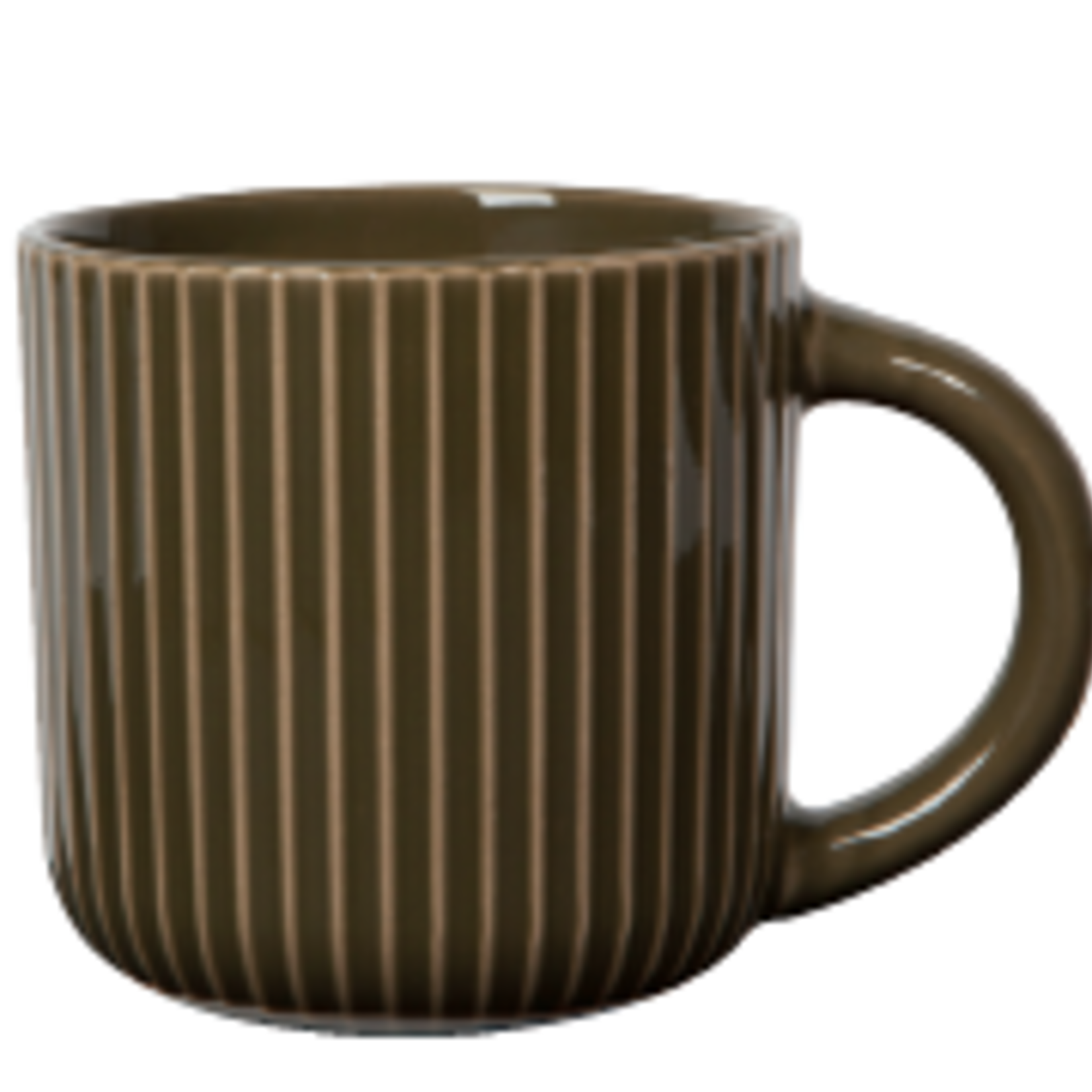 Danica Heirloom Mug 22oz - Fluted Olive Branch