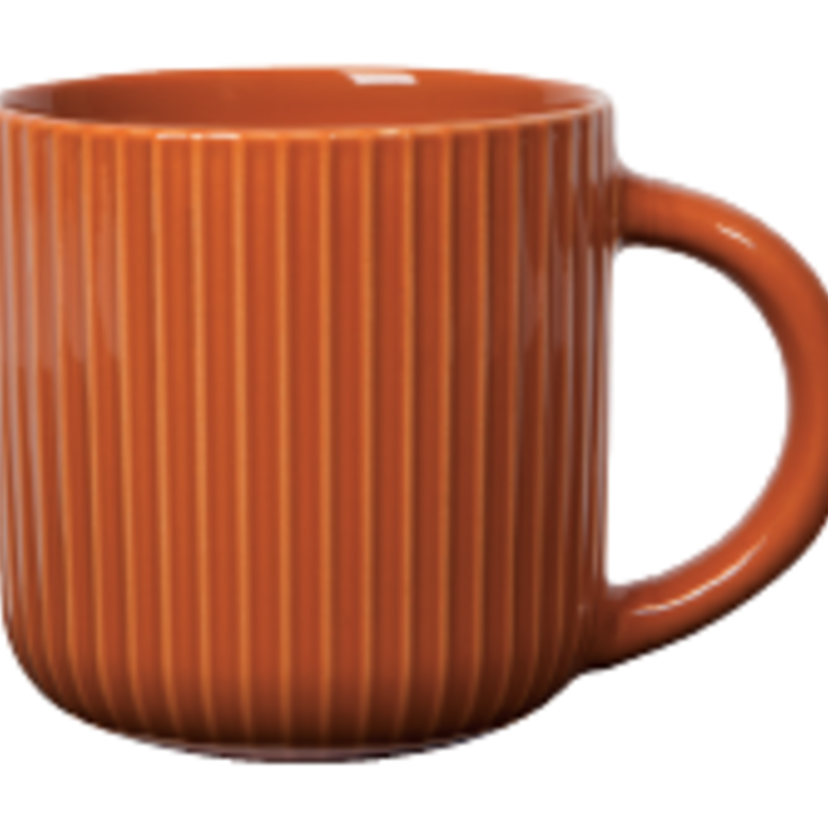 Danica Heirloom Mug, Fluted 22oz - Cognac