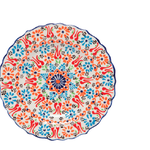 Danica Heirloom Plate, Evani 7" - Multi White